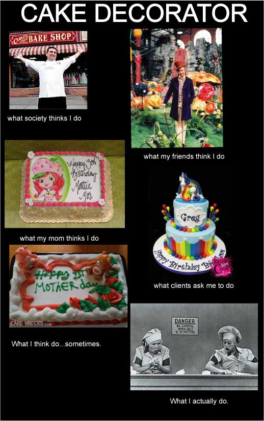 Cake Decorator Meme | Shake and Bake